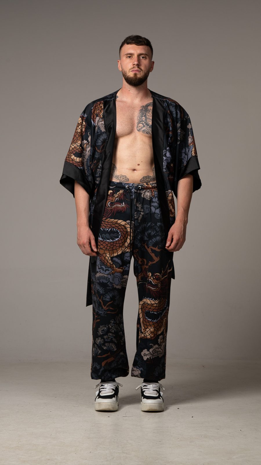 Dragon Kimono Man Set